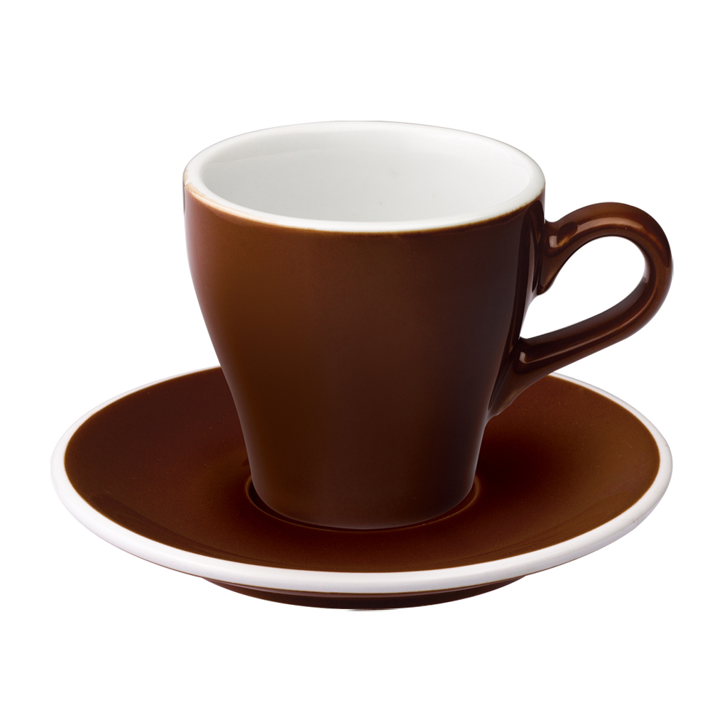Cappuccino Cup & Saucer · 180 ml · Brown
