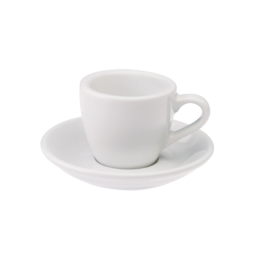 Espresso Cup & Saucer · 80 ml · Brown