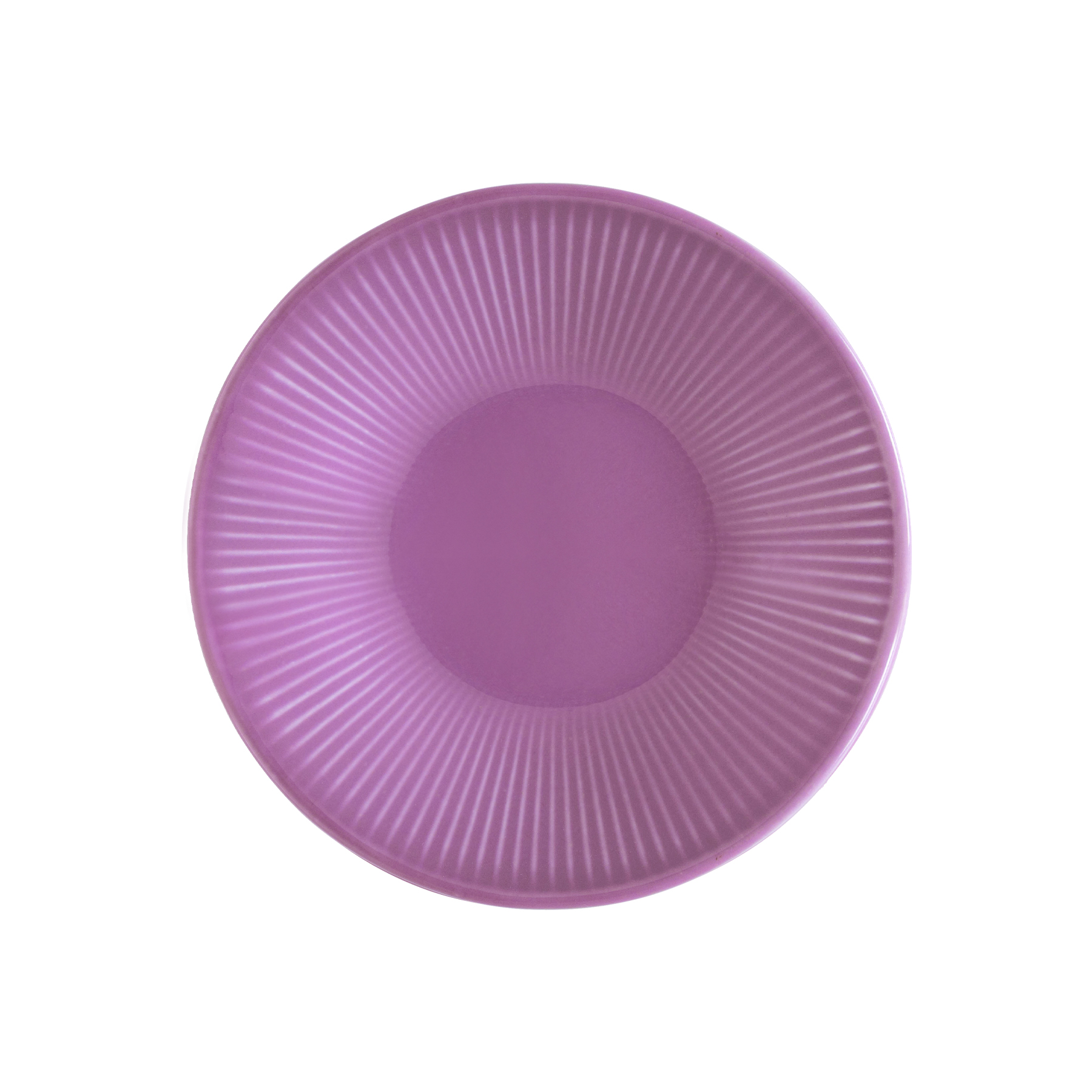 Embossed Plate · 13 cm · Purple
