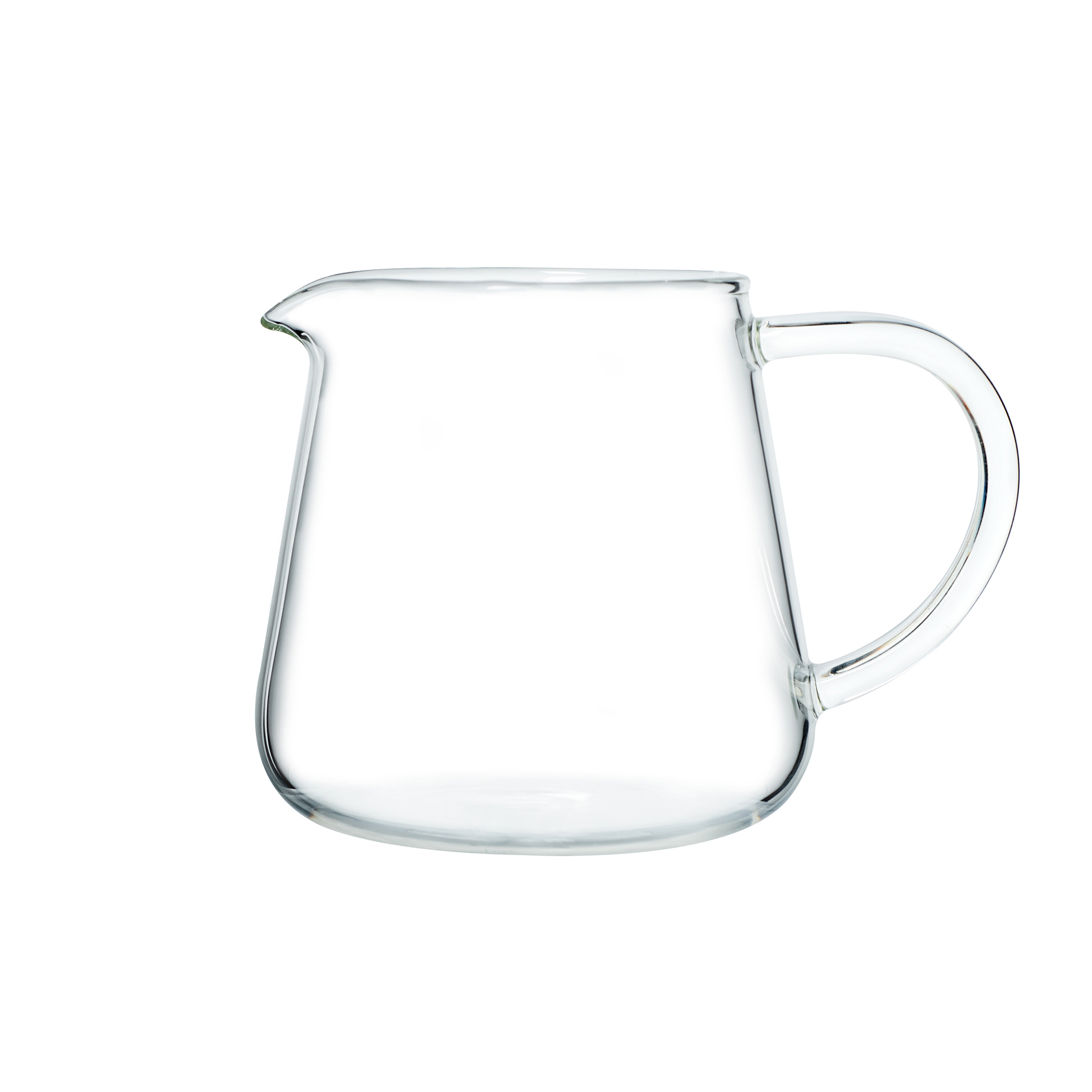 Belly Glass Jug · 500 ml · Clear