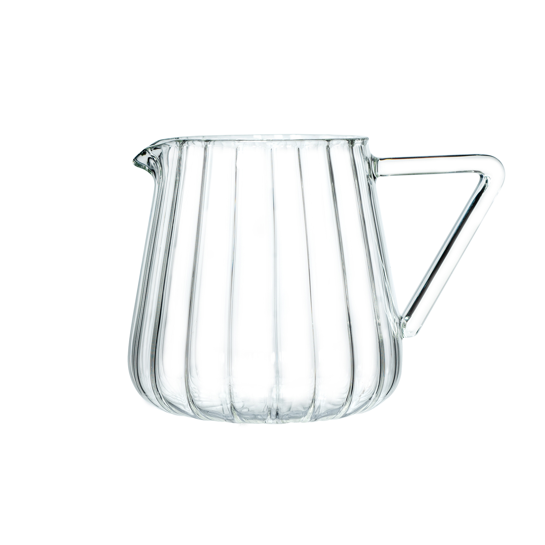 Optic Glass Jug · 500 ml · Clear