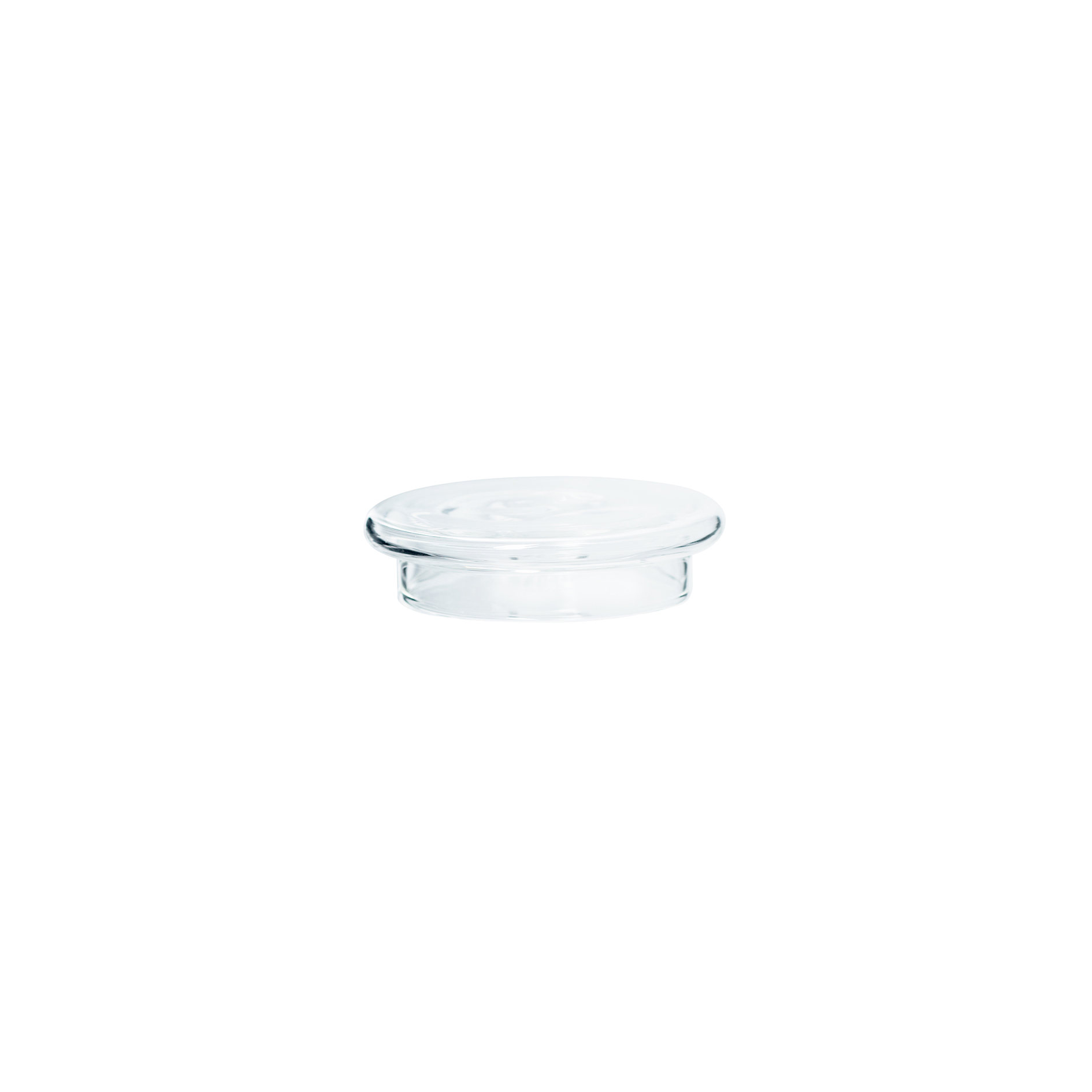 Glass Lid · 8 cm · Clear