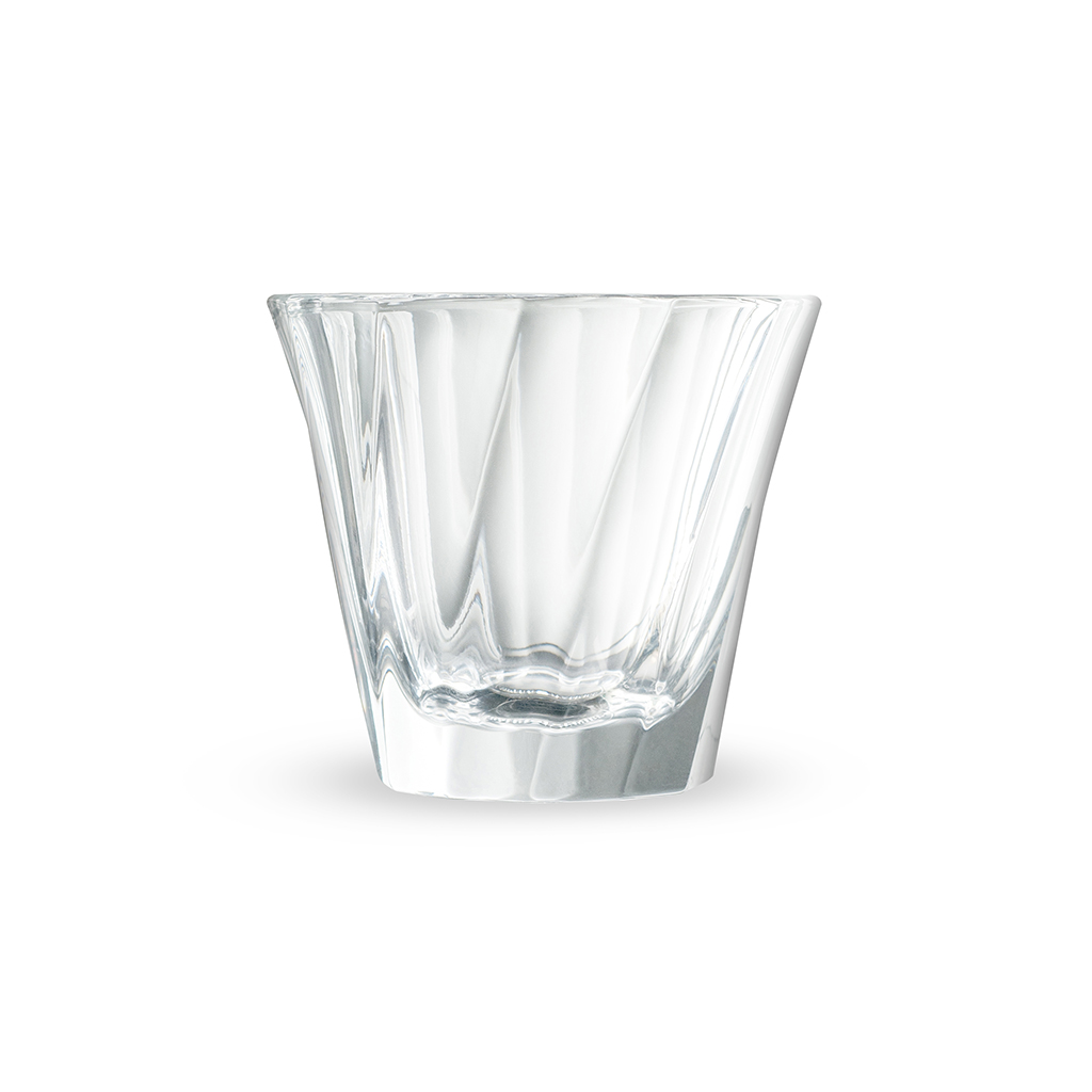 Twisted Cortado Glass · 120 ml · Clear